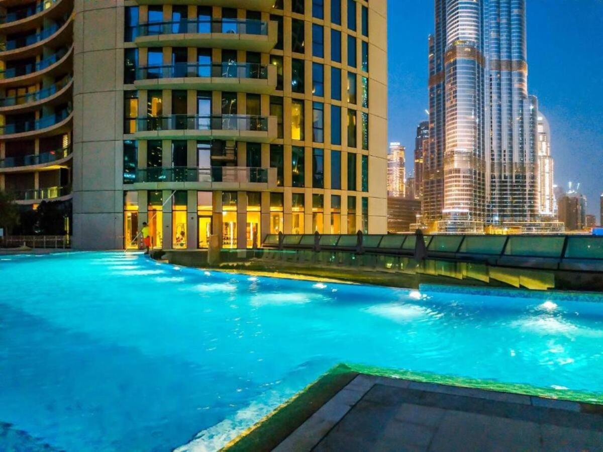 Apartamento First Class 3Br With Full Dubai Skyline & Sea View Exterior foto